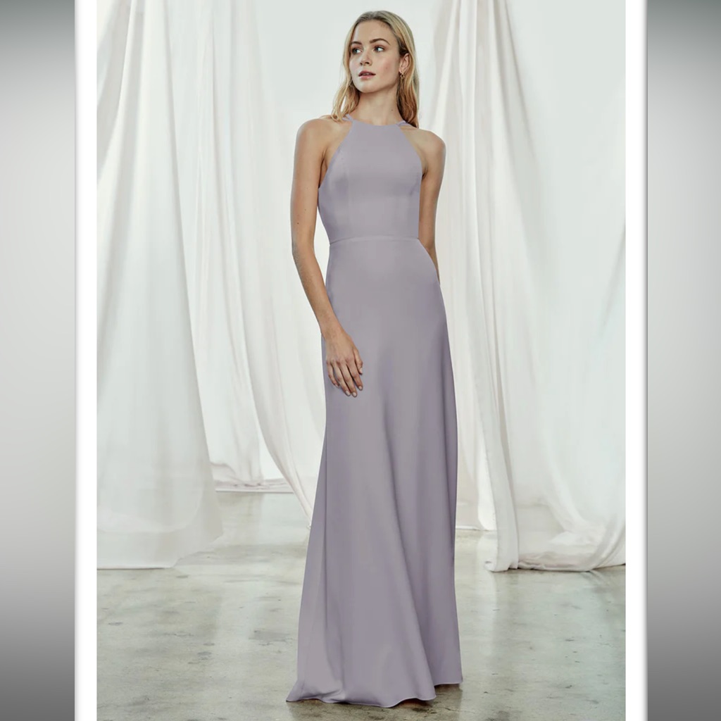 Amsale Emma Dress In Mauve
